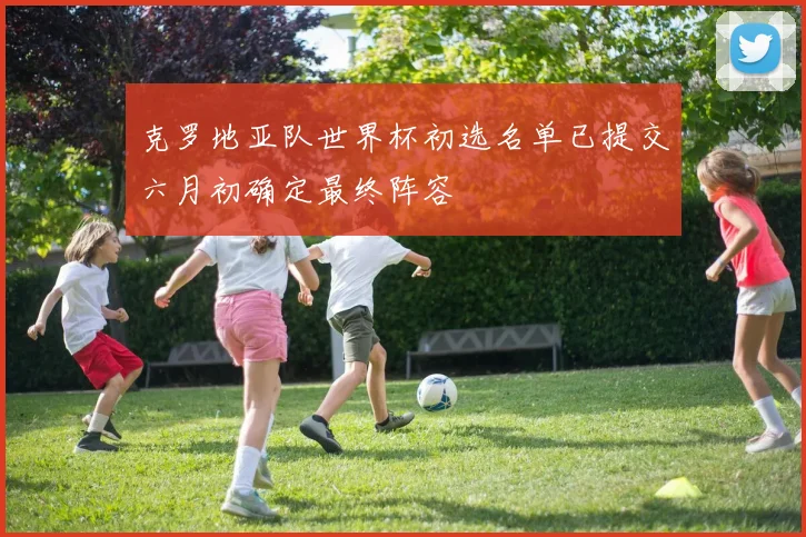 克罗地亚队世界杯初选名单已提交六月初确定最终阵容